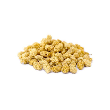 Organic Afghani White Mulberries 1 lb – Naturally Sweet Superfood Snack | No Preservatives