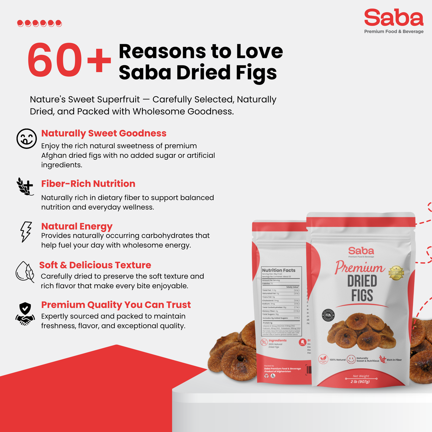 Premium DRIED FIGS