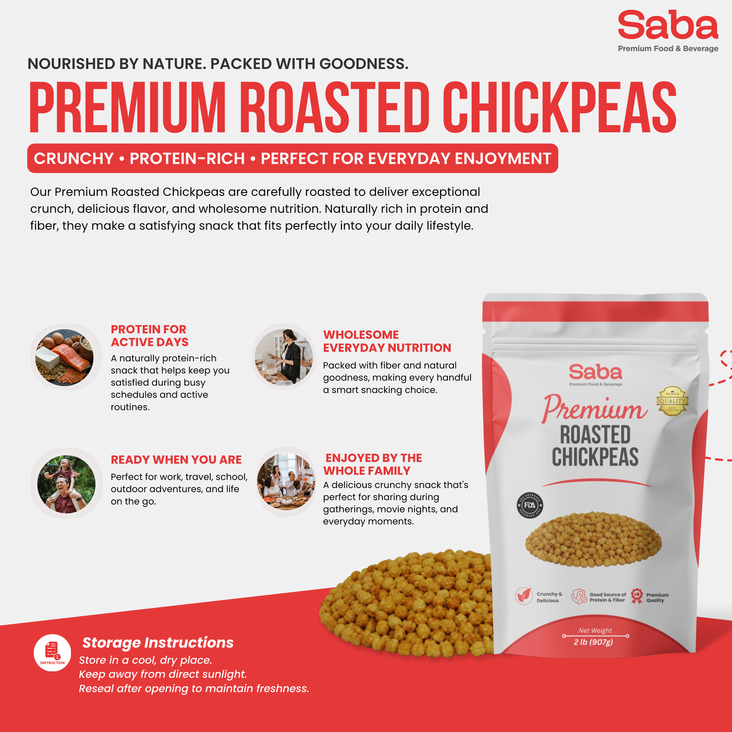 ROASTED CHICKPEAS