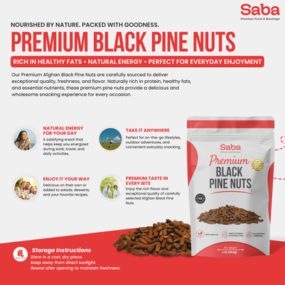 BLACK  PINE NUTS