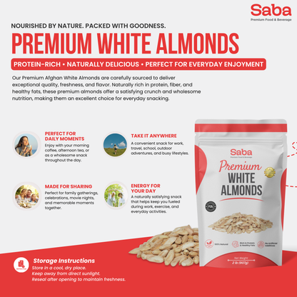 WHITE ALMONDS