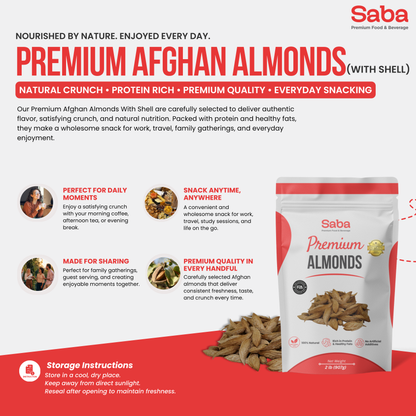 Premium Almonds with shell