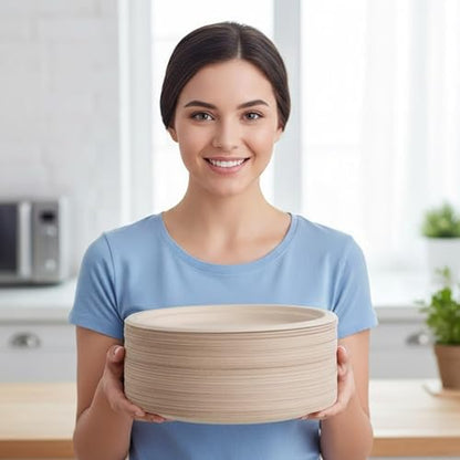 9 inch Compostable Plates