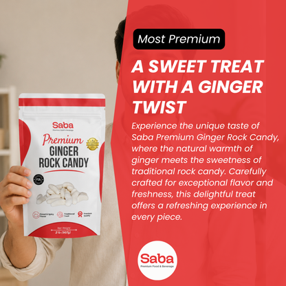 GINGER ROCK CANDY