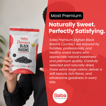 Premium BLACK RAISINS