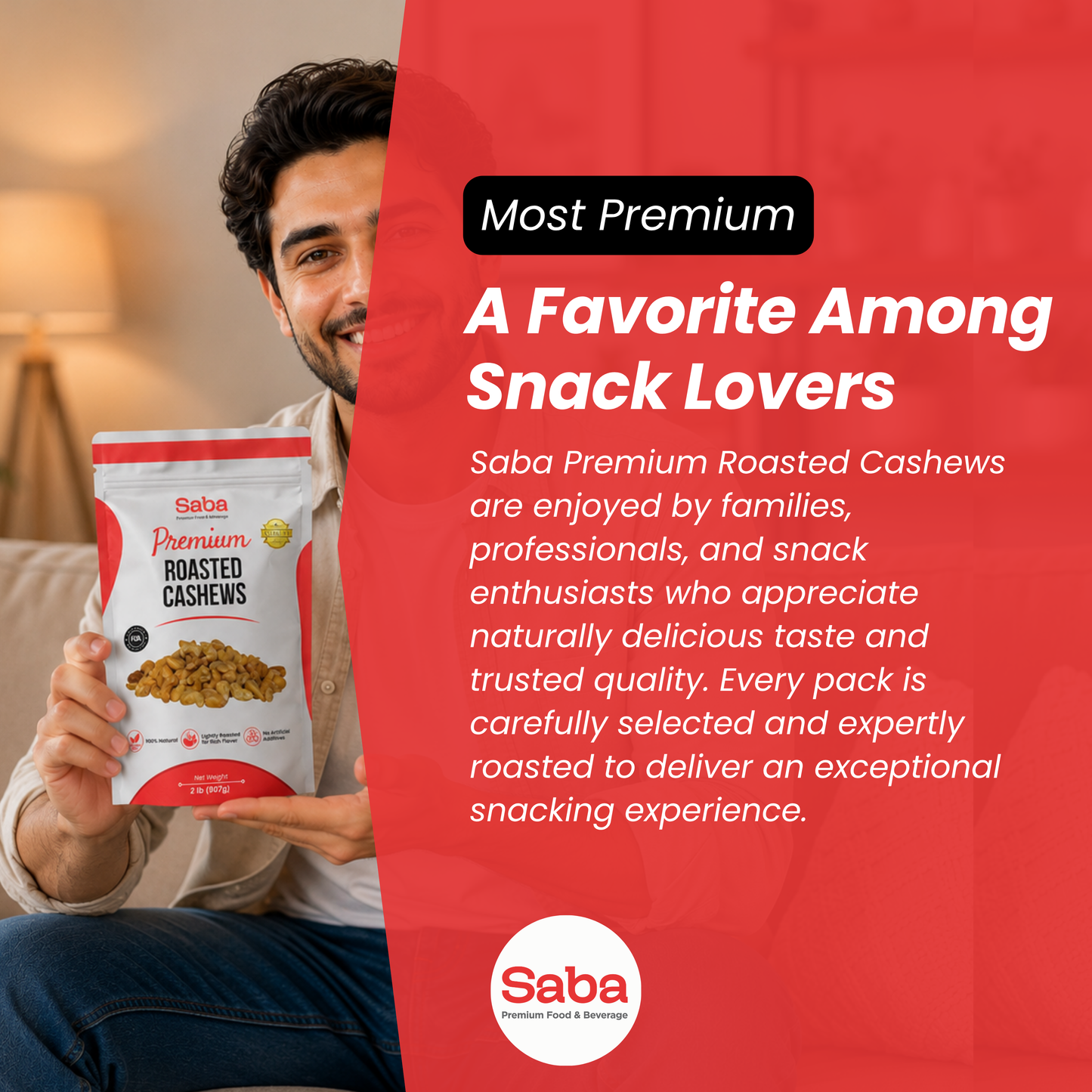 Premium  ROASTED CASHEWS