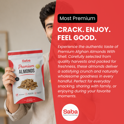 Premium Almonds with shell