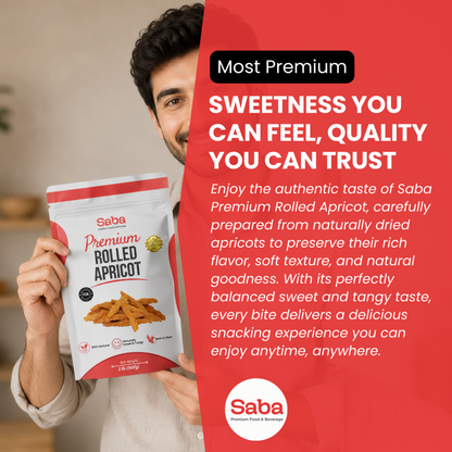 Premium Rolled Apricot
