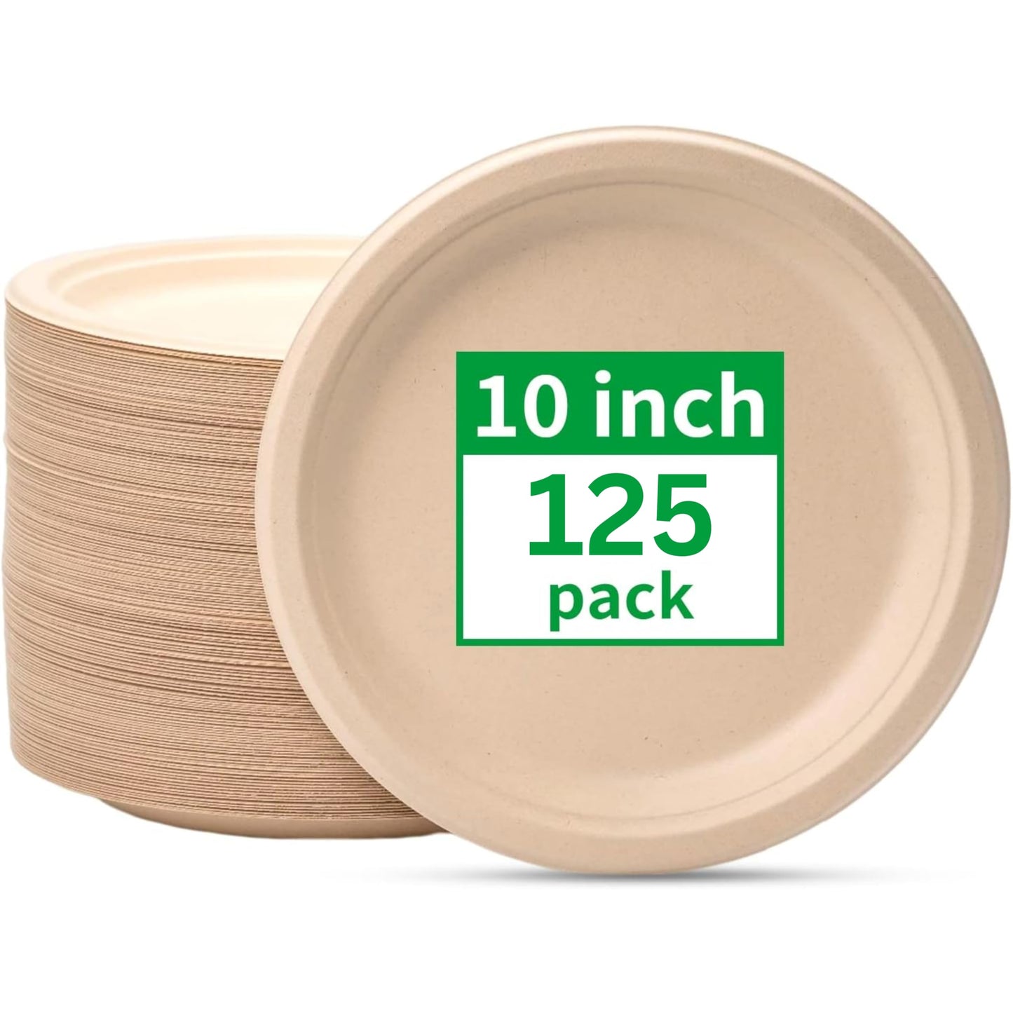 9 inch Compostable Plates