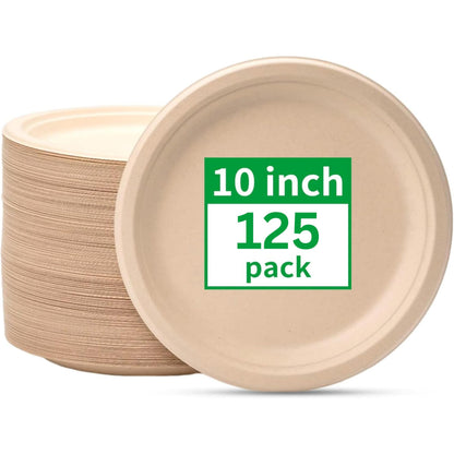 9 inch Compostable Plates